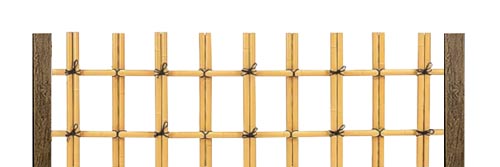 Yotsume-Gaki Artificial Four Eye Bamboo Fences - ONETHATCH