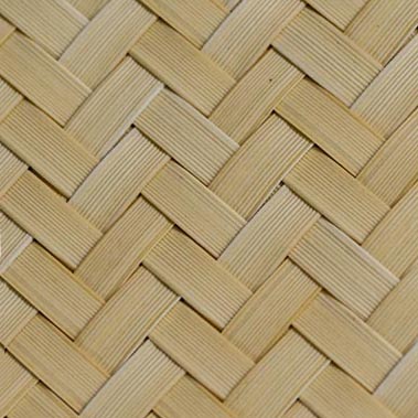 golden oak bamboo matting
