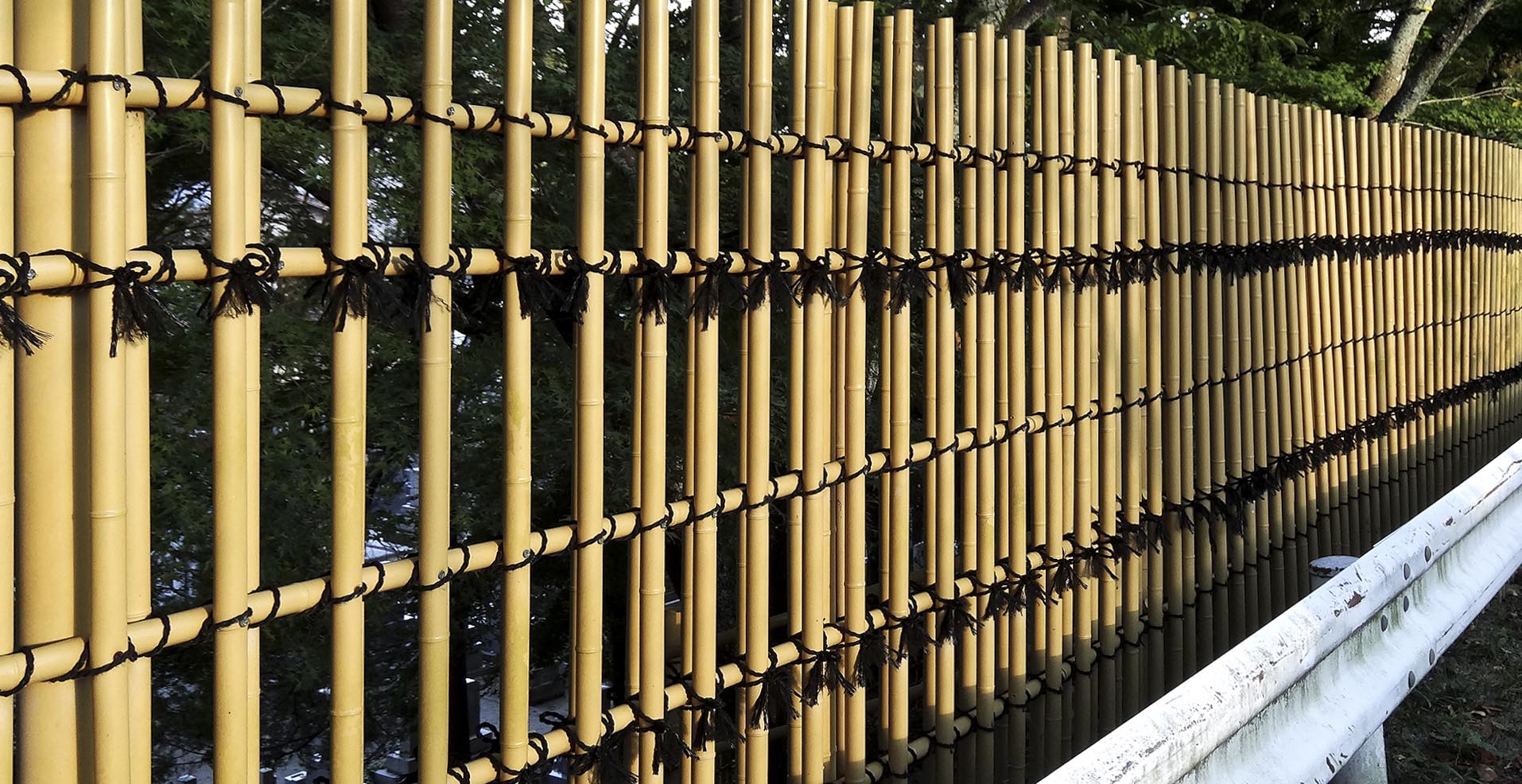 artificial bamboo screen