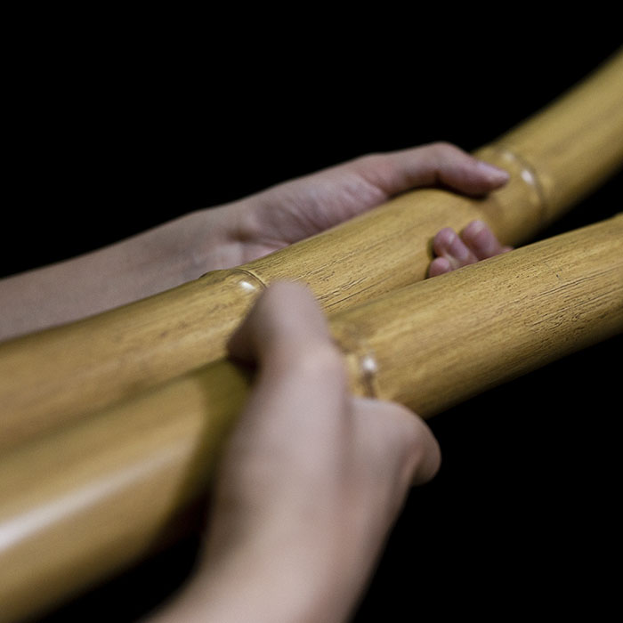 Sustainable Aluminum Bamboo Pipes - OneThatch