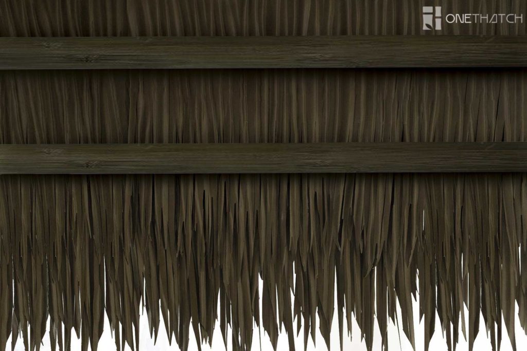 ONETHATCH PALM NIPA PATTERN DETAIL