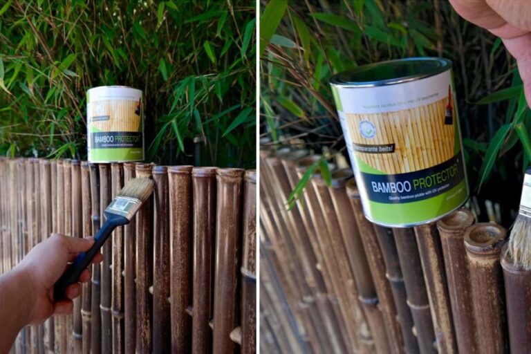 How long do natural bamboo fences last?