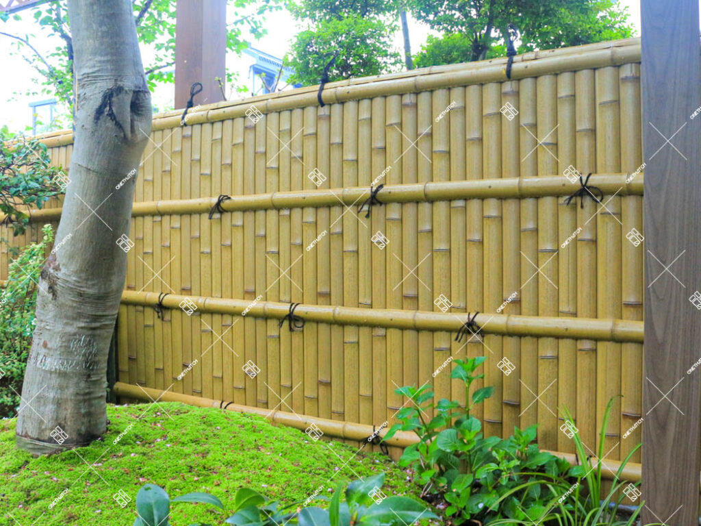 bamboo fence for resorts